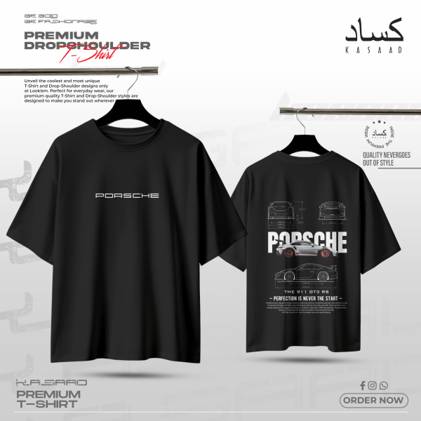Porsche 911 GT3 RS Premium Drop Shoulder (Black)