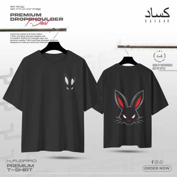 Bad Bunny Graphic Edgy Rabbit Streetwear
