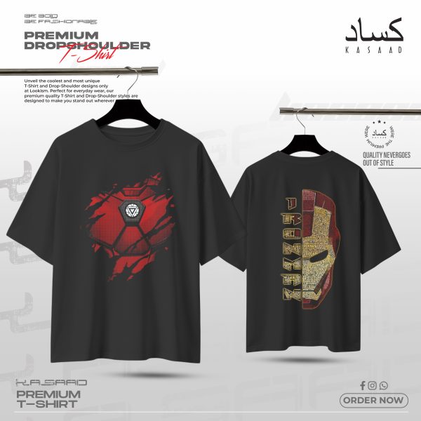 Iron Man "Arc Reactor" Marvel Superhero Streetwear